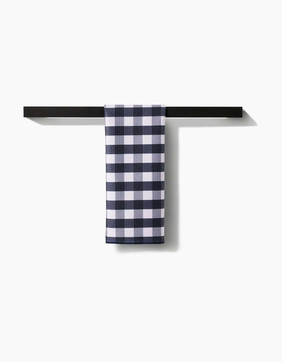 Geometry Home Midnight Flannel Tea Towel