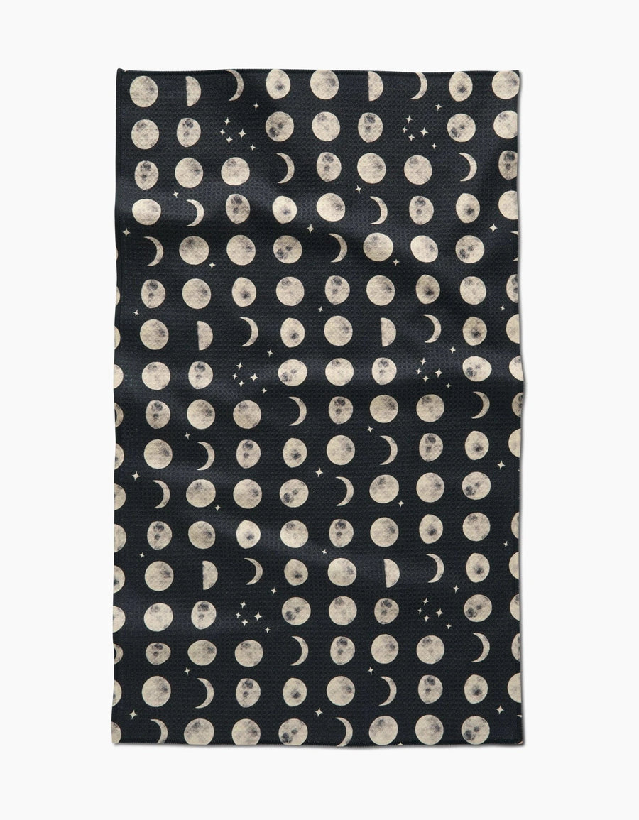 Geometry Home Moon Dots Tea Towel