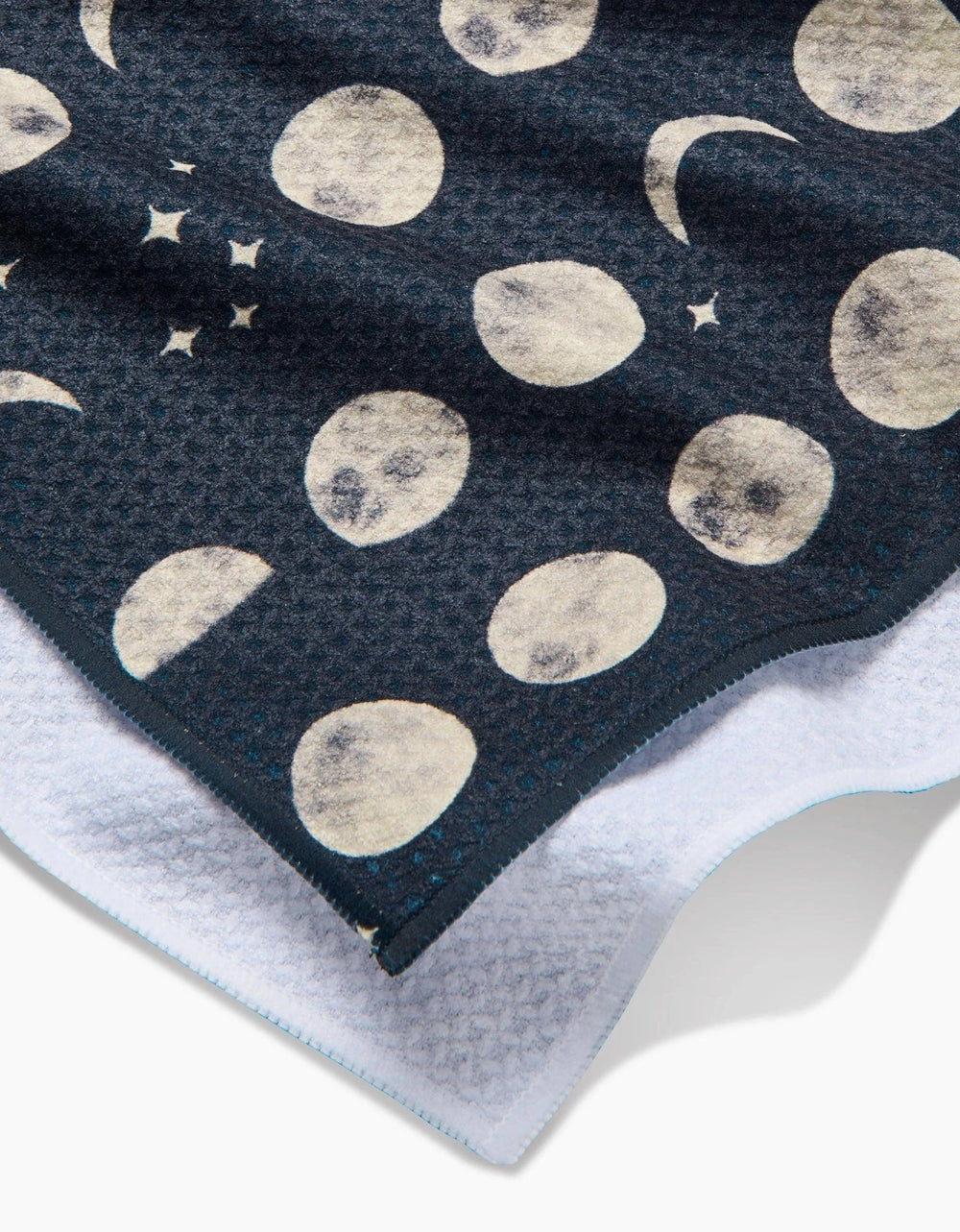 Geometry Home Moon Dots Tea Towel