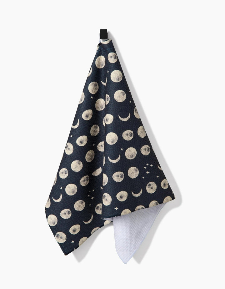 Geometry Home Moon Dots Tea Towel