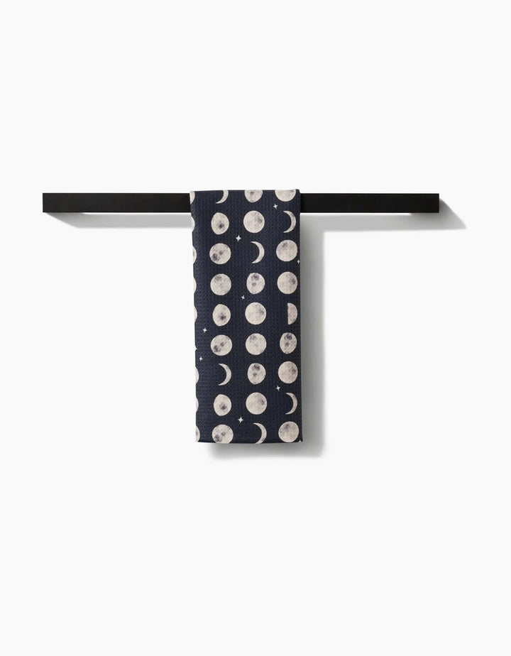 Geometry Home Moon Dots Tea Towel