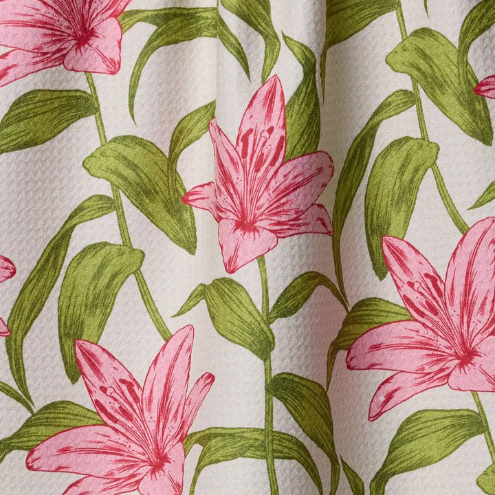 Geometry Home Mother Lily Tea Towel