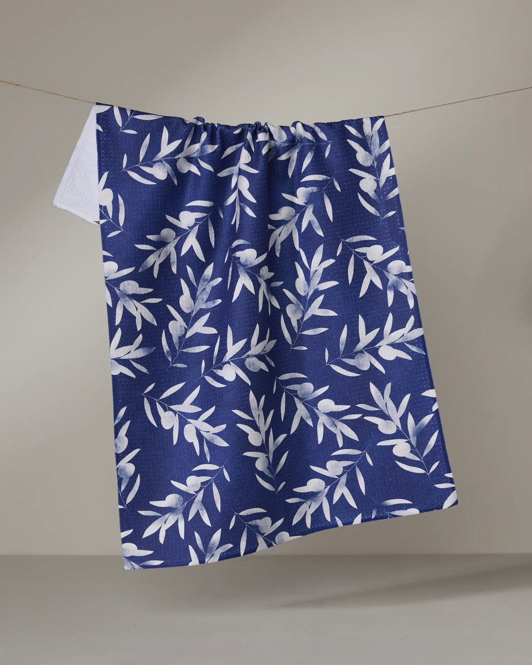 Geometry Home Olive Branch Tea Towel