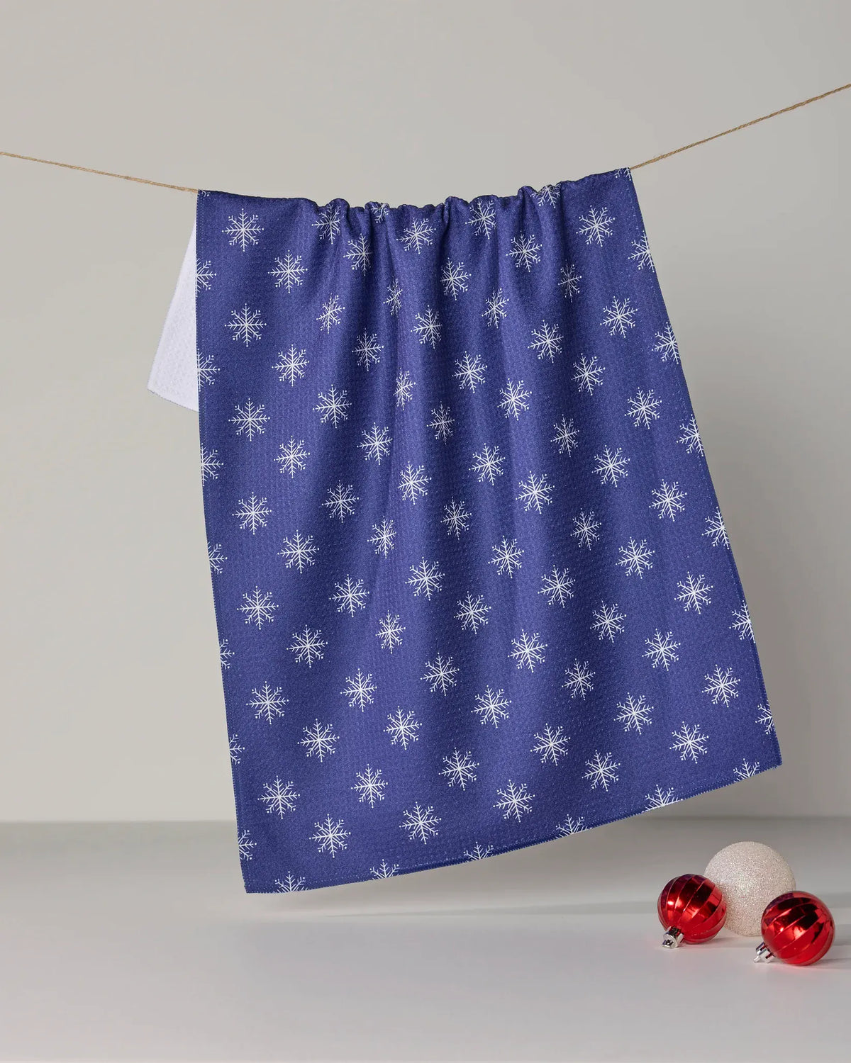 Geometry Home Snowy Tea Towel