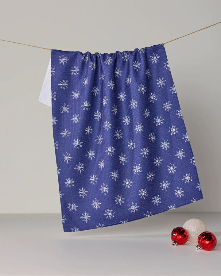 Geometry Home Snowy Tea Towel