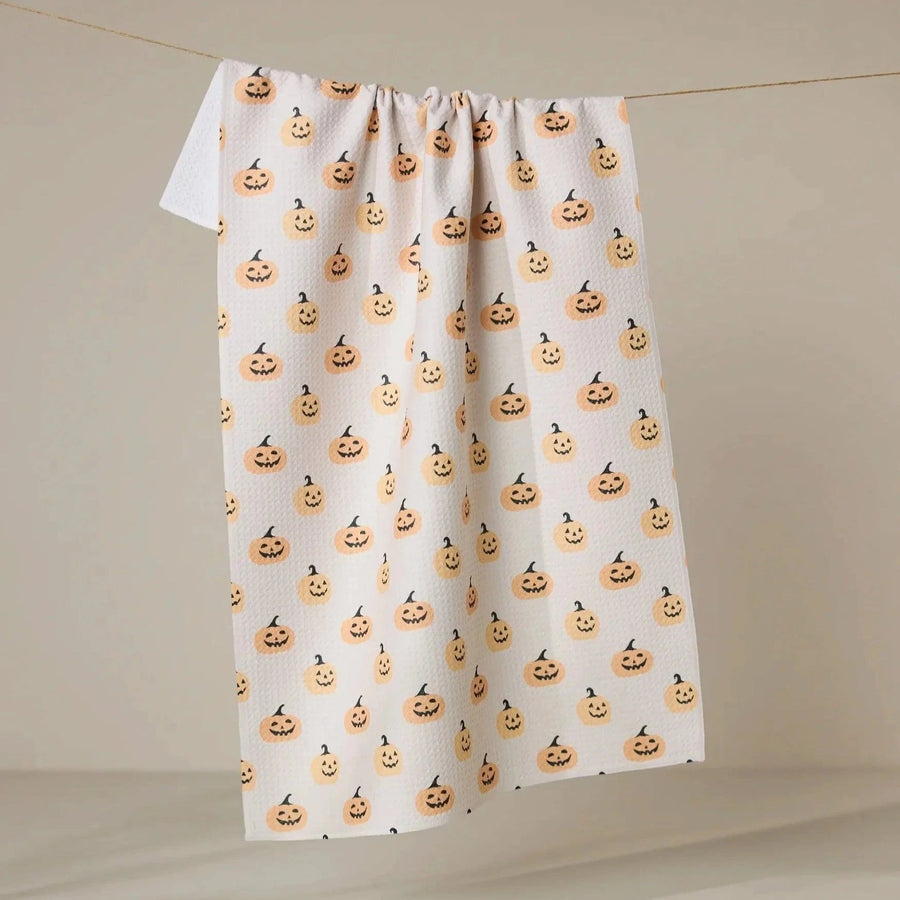Geometry Home Spices and Smiles Tea Towel