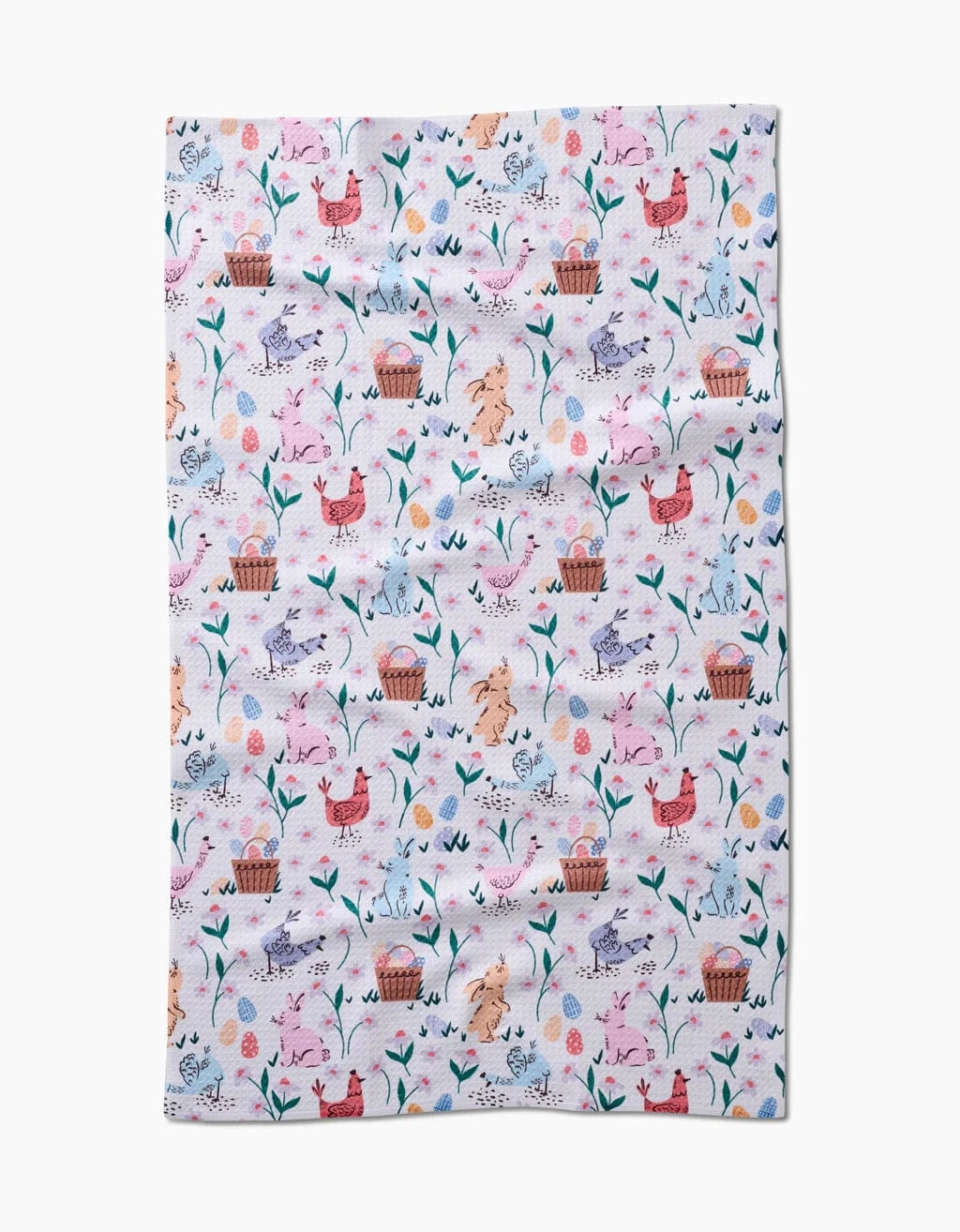 Geometry Home Spring Bunnies Tea Towel