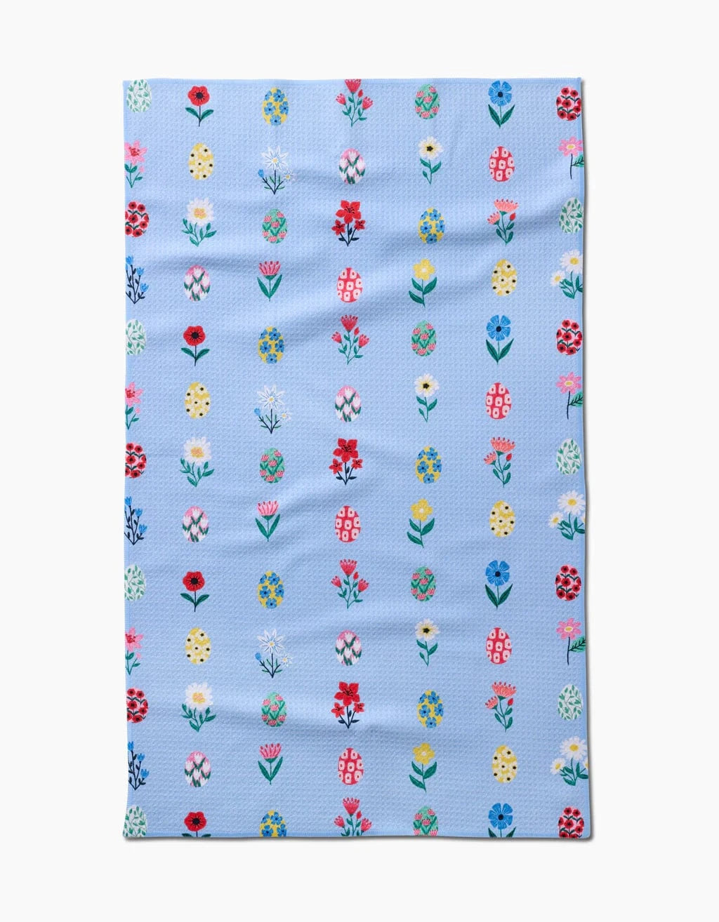 Geometry Home Spring Wildflowers Tea Towel