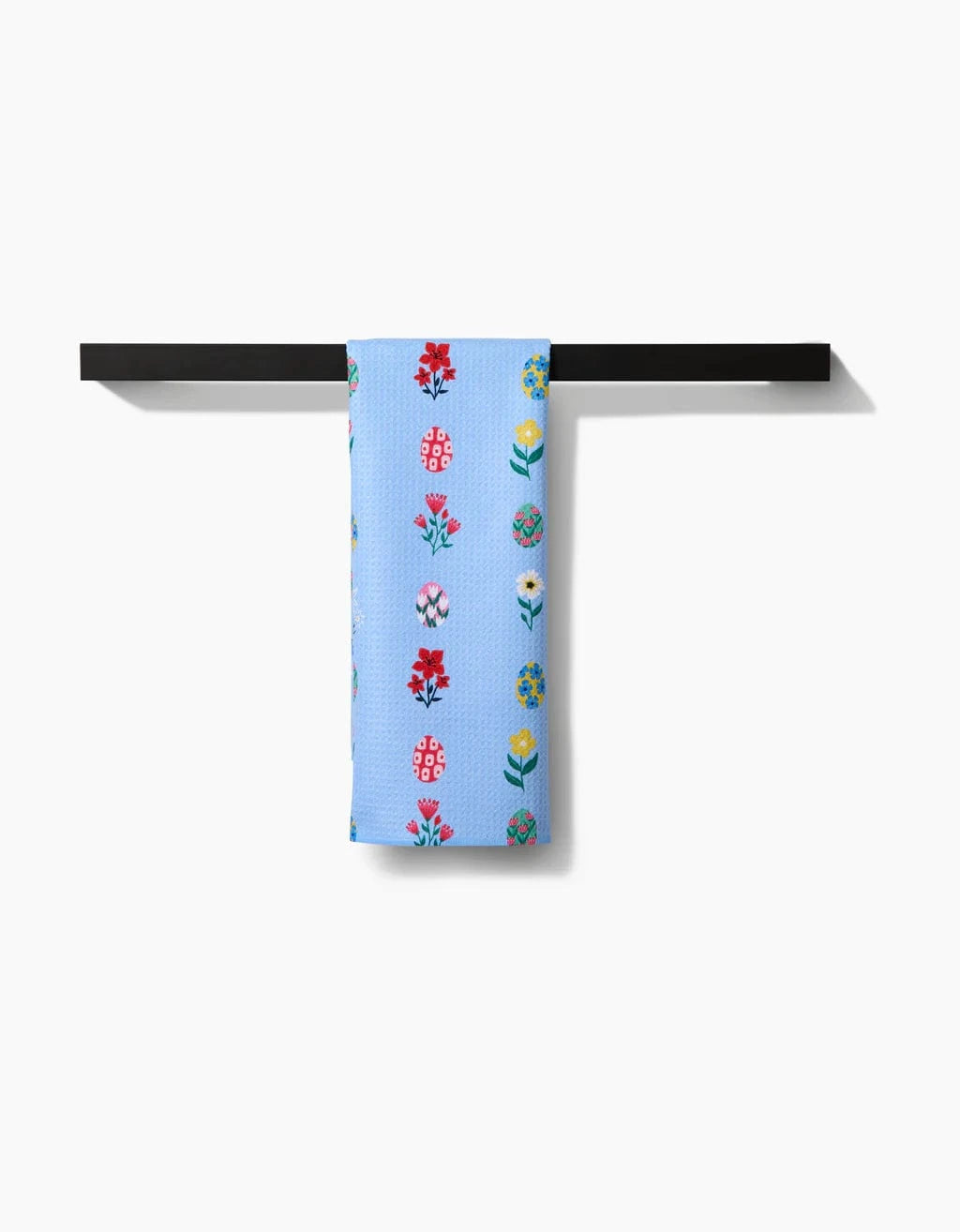 Geometry Home Spring Wildflowers Tea Towel