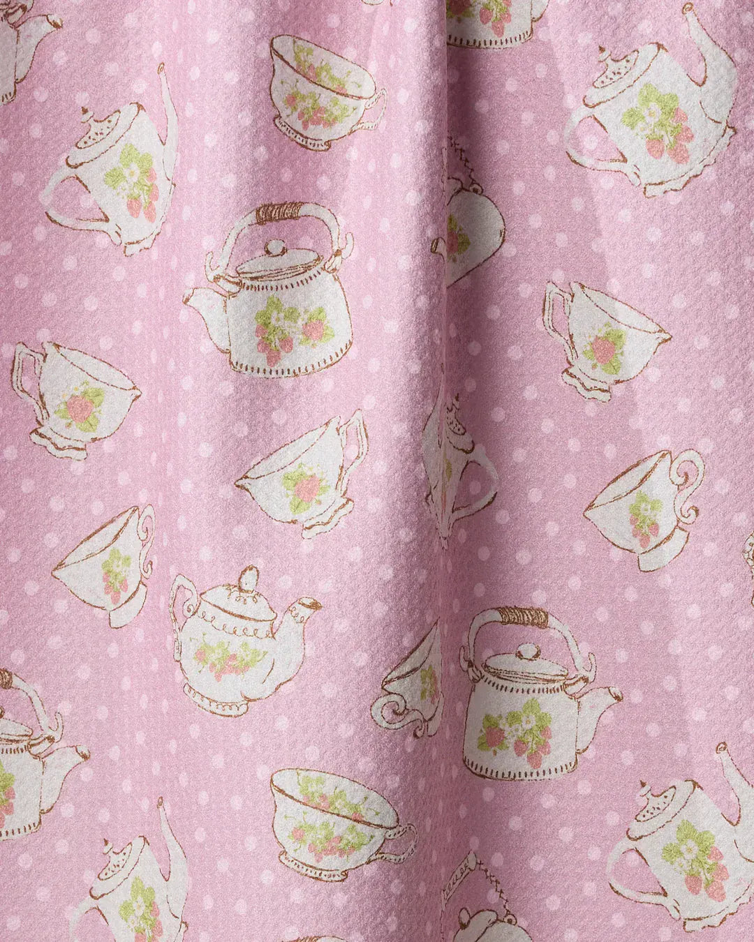 Geometry Home Strawberry Tea Tea Towel