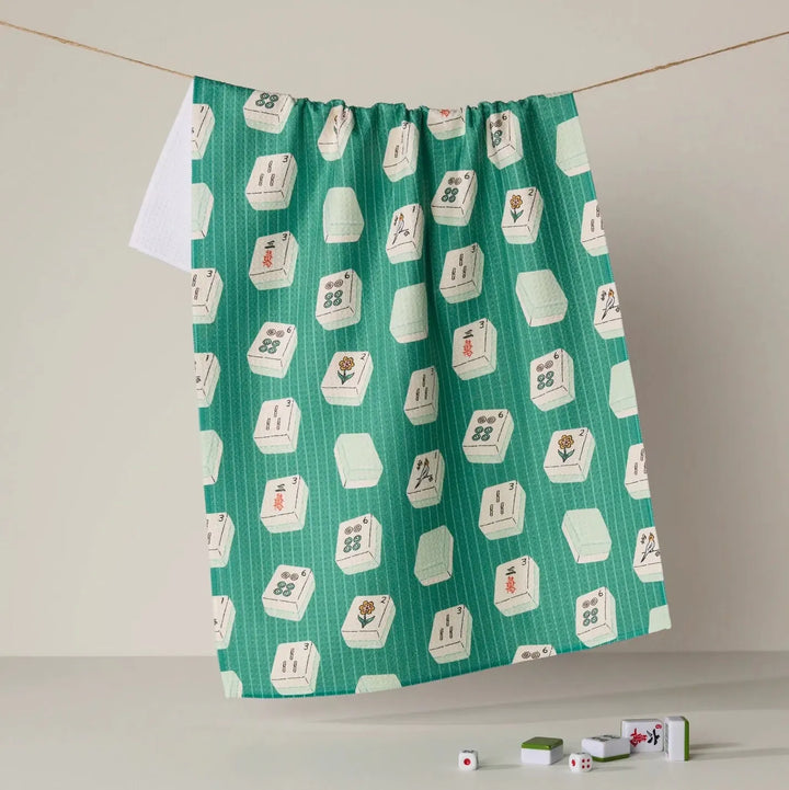Geometry Home Tile Flow Tea Towel