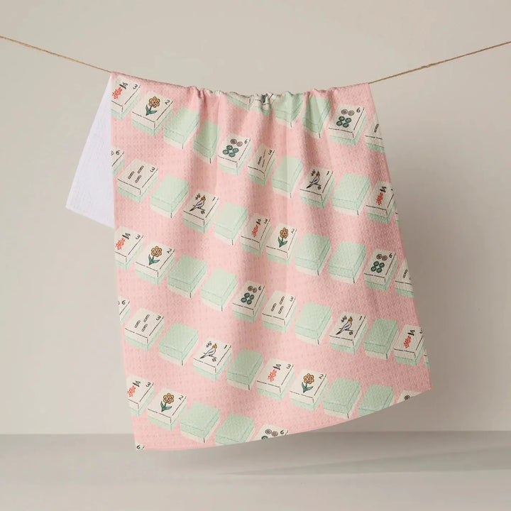 Geometry Home Tile Parade Tea Towel