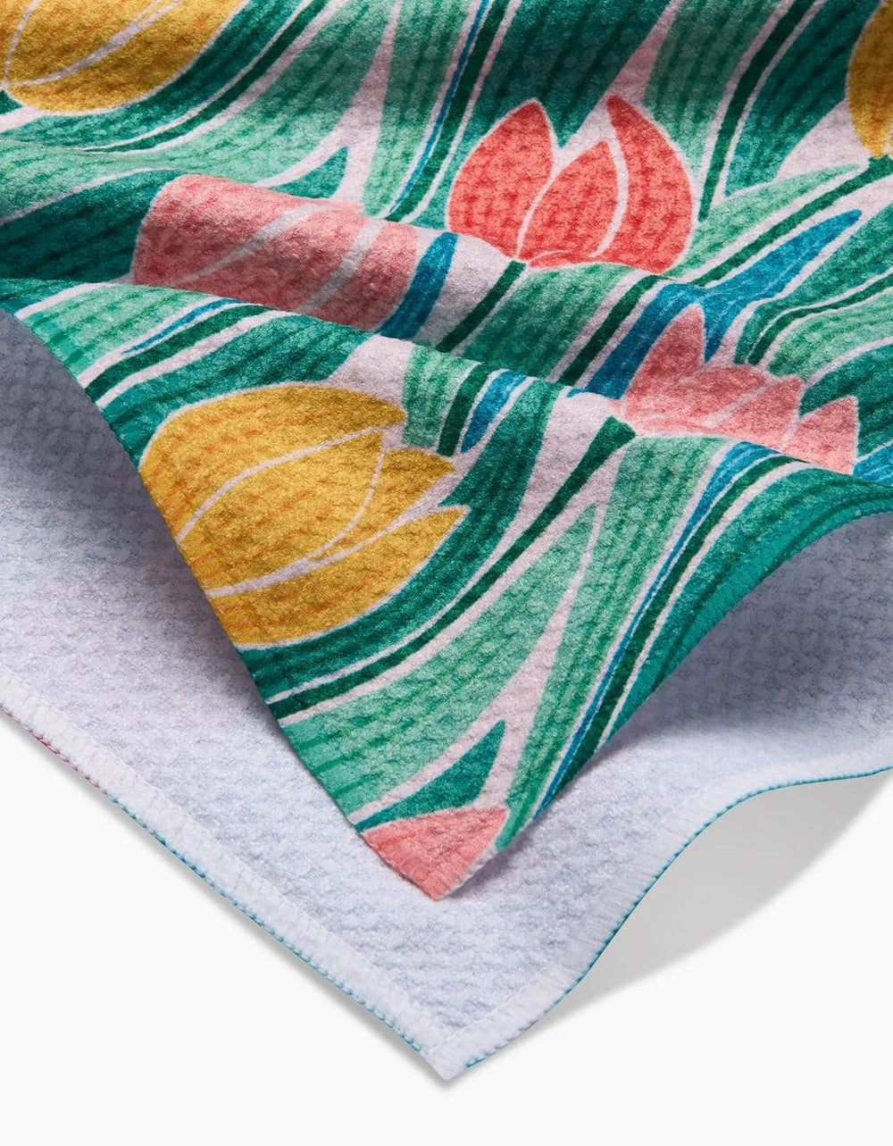 Geometry Home Tranquil Tulips Tea Towel