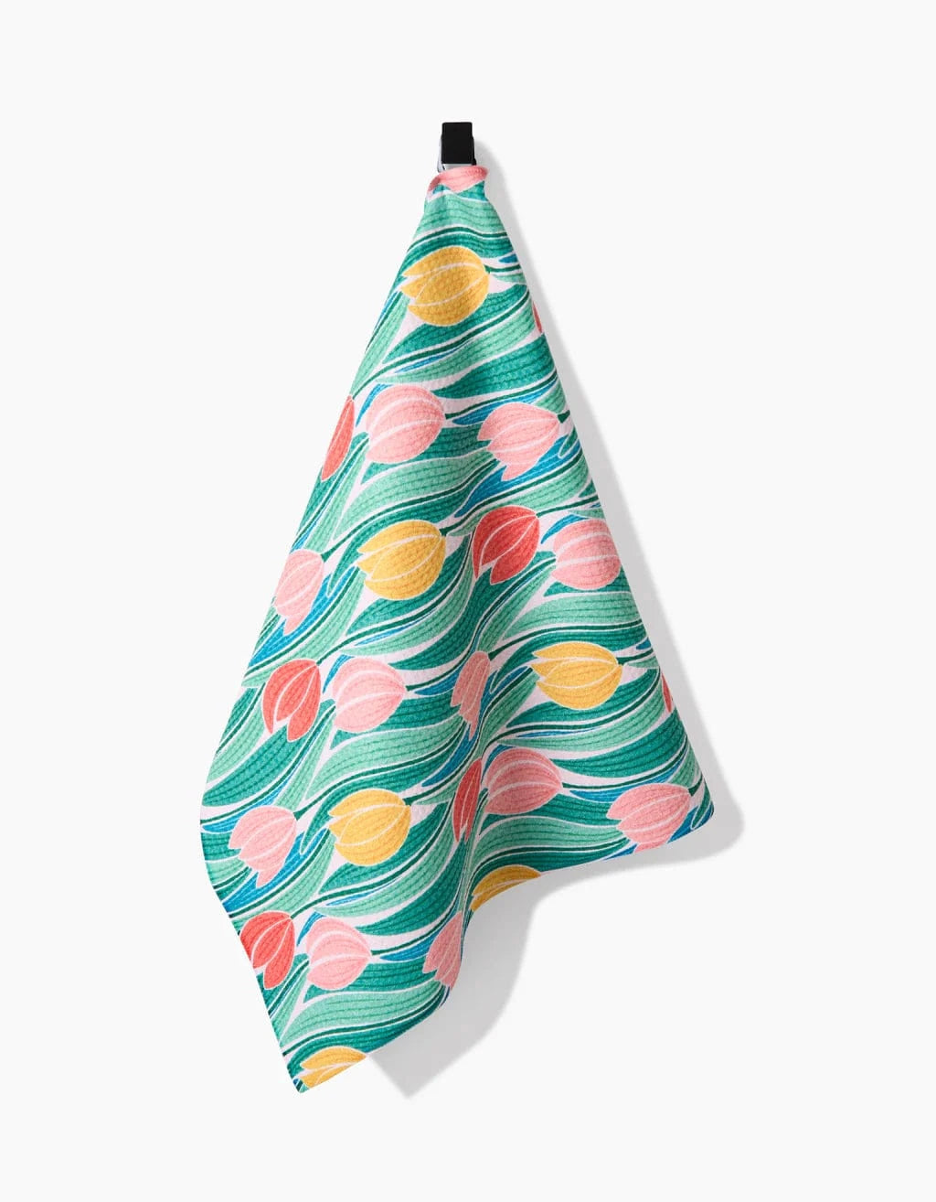 Geometry Home Tranquil Tulips Tea Towel