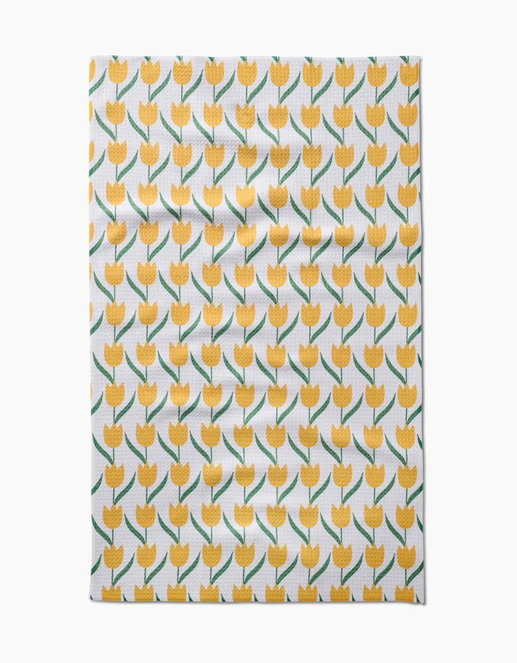 Geometry Home Tulip Flowers Tea Towel