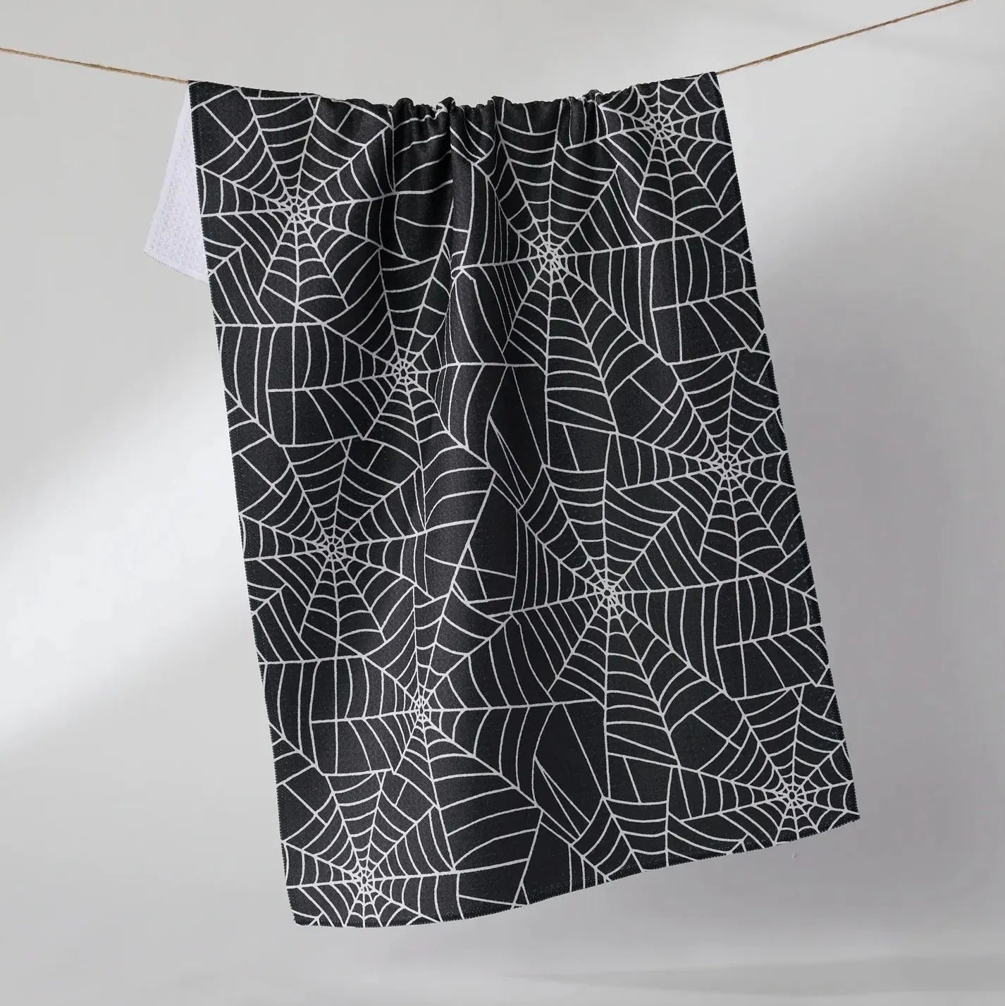 Geometry Home Whisper Web Tea Towel