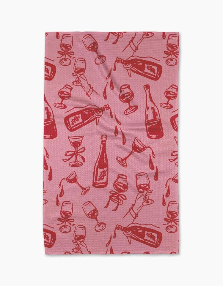 Geometry Home Wining and Dining Tea Towel