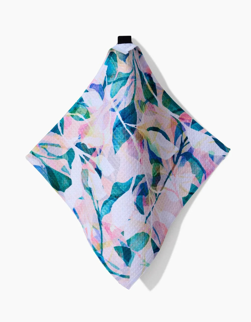 Geometry Kitchen Towel Painted Foliage Dishcloth Set