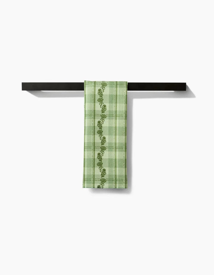 Geometry Kitchen Towels Celtic Plaid Kitchen Tea Towel