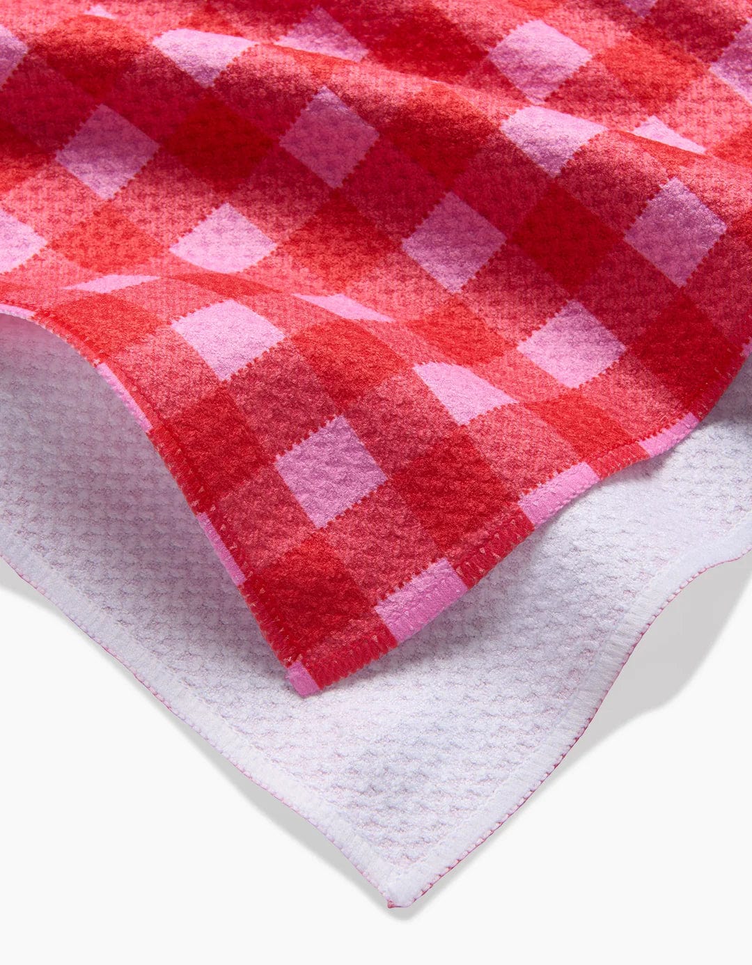 Geometry Kitchen Towels Cherry Gingham Kitchen Tea Towel