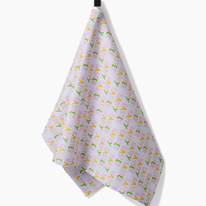 Geometry Kitchen Towels Easter Cheer Kitchen Tea Towel