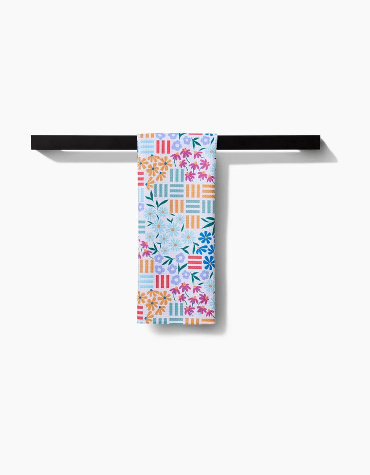 Geometry Kitchen Towels Floral Garden Kitchen Tea Towel