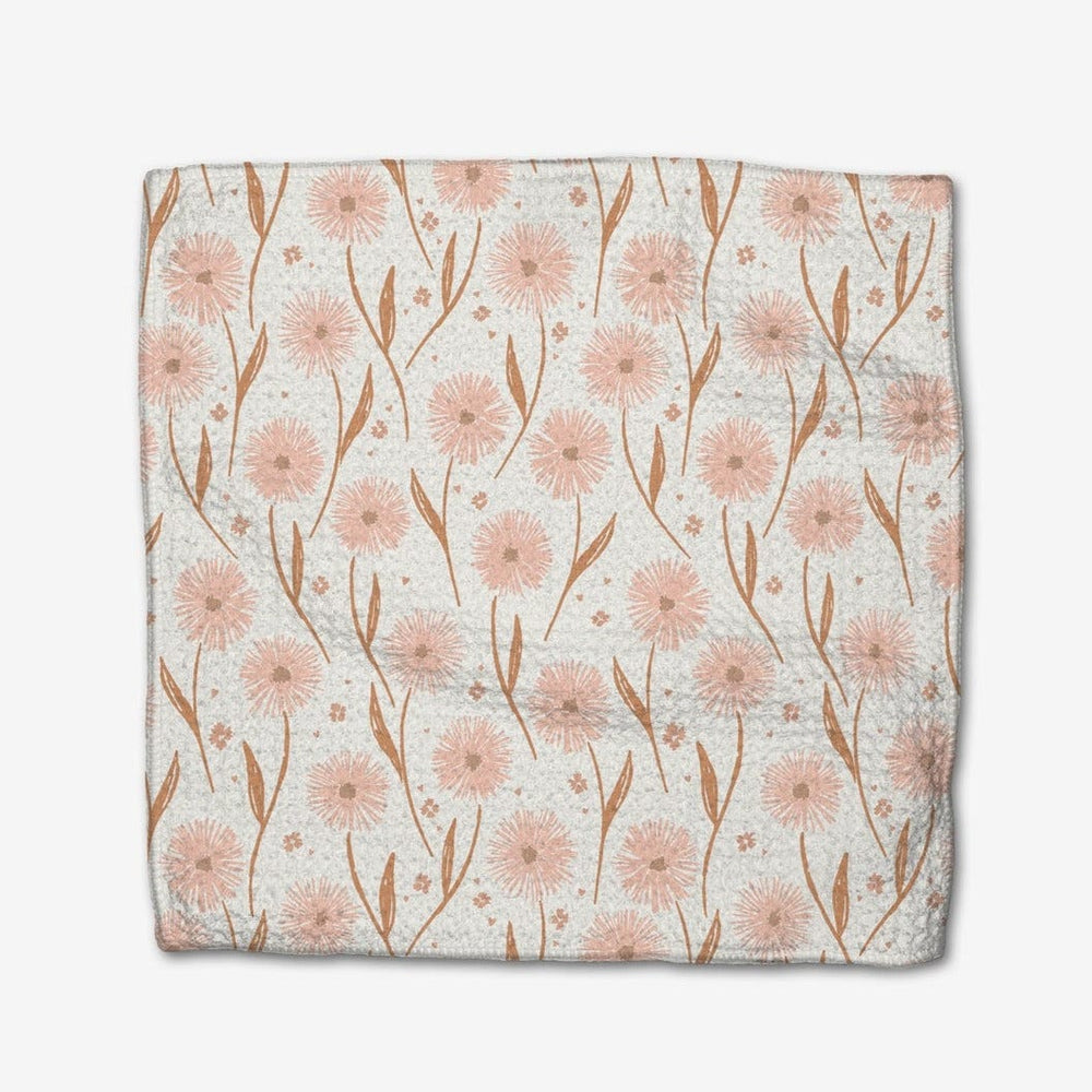 Geometry Kitchen Towels Garden Bloom Dishcloth Set