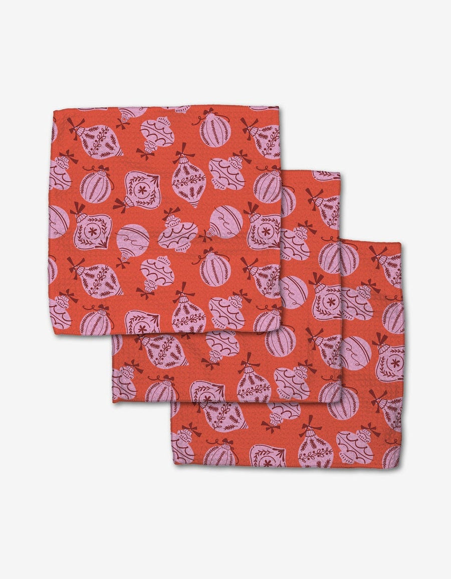 Geometry Kitchen Towels Grams Ornaments Dishcloth Set