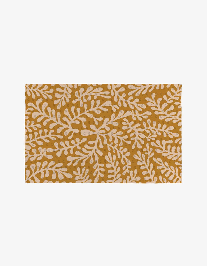 Geometry Kitchen Towels Not Paper Towels - Golden Fall