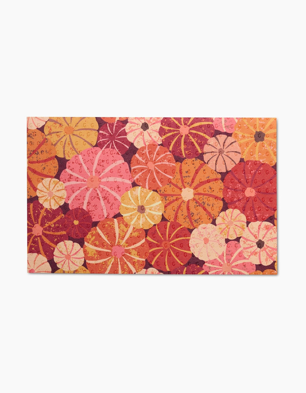 Geometry Kitchen Towels Not Paper Towels - Spicy Pumpkins