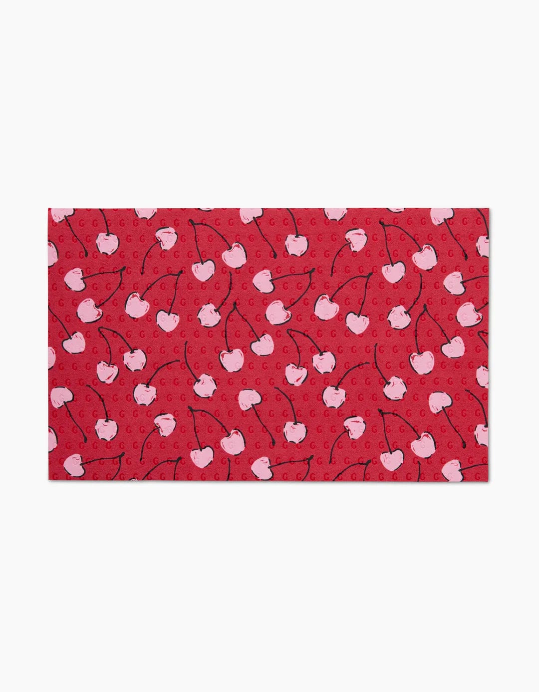 Geometry Kitchen Towels Not Paper Towels - Valentines Fruit Cherry