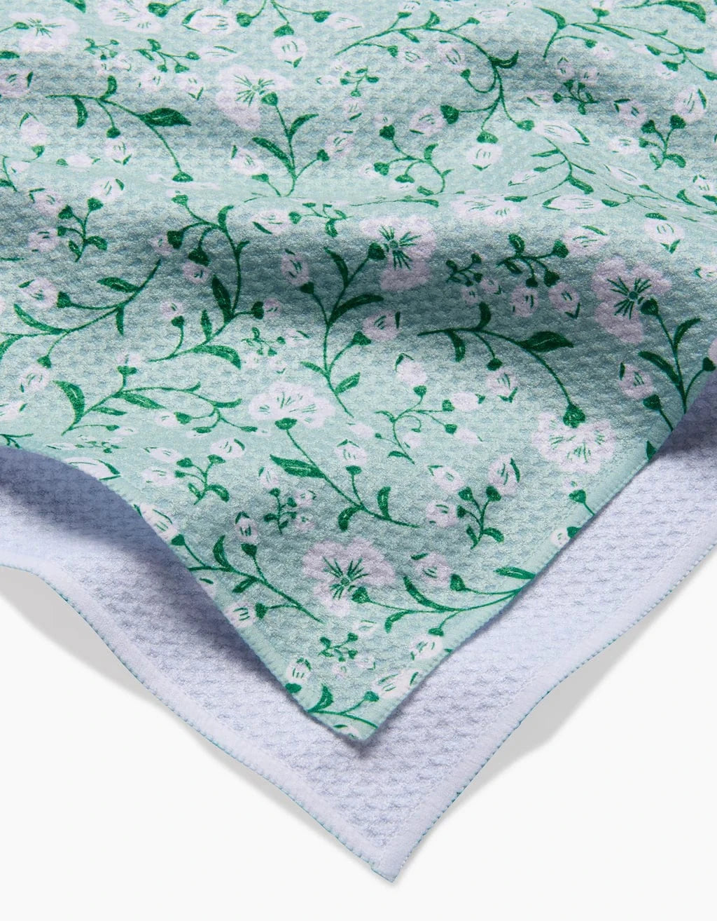 Geometry Kitchen Towels Plumbago Bloom Kitchen Tea Towel