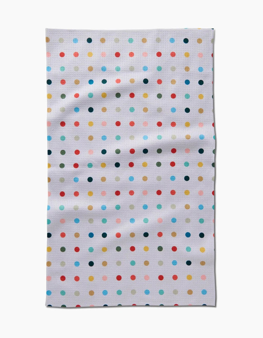 Geometry Kitchen Towels Retro Dot Kitchen Tea Towel