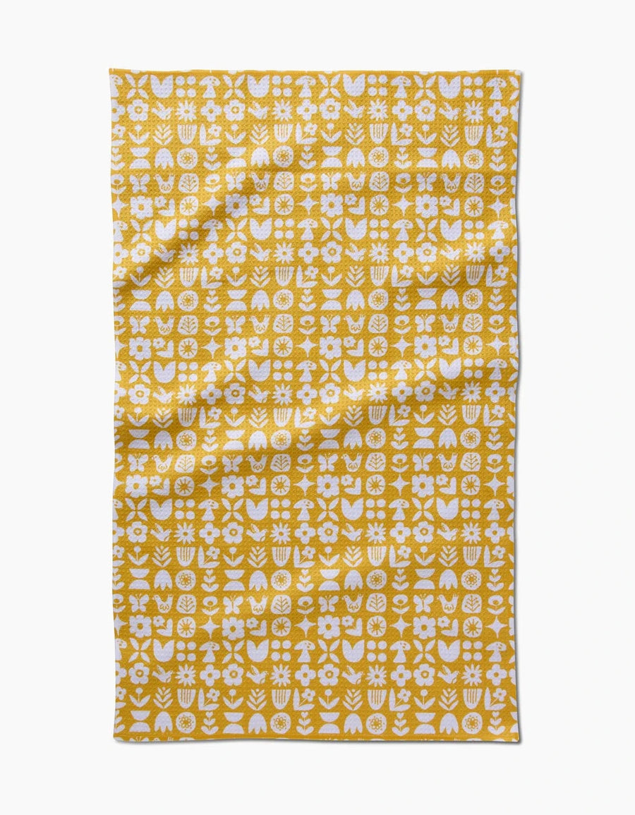 Geometry Kitchen Towels Scandi Spring Kitchen Tea Towel