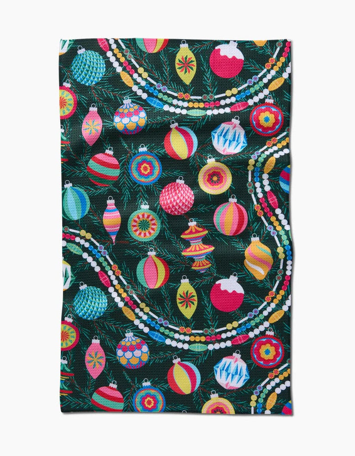 Geometry Kitchen Towels Shiny Ornaments Kitchen Tea Towel