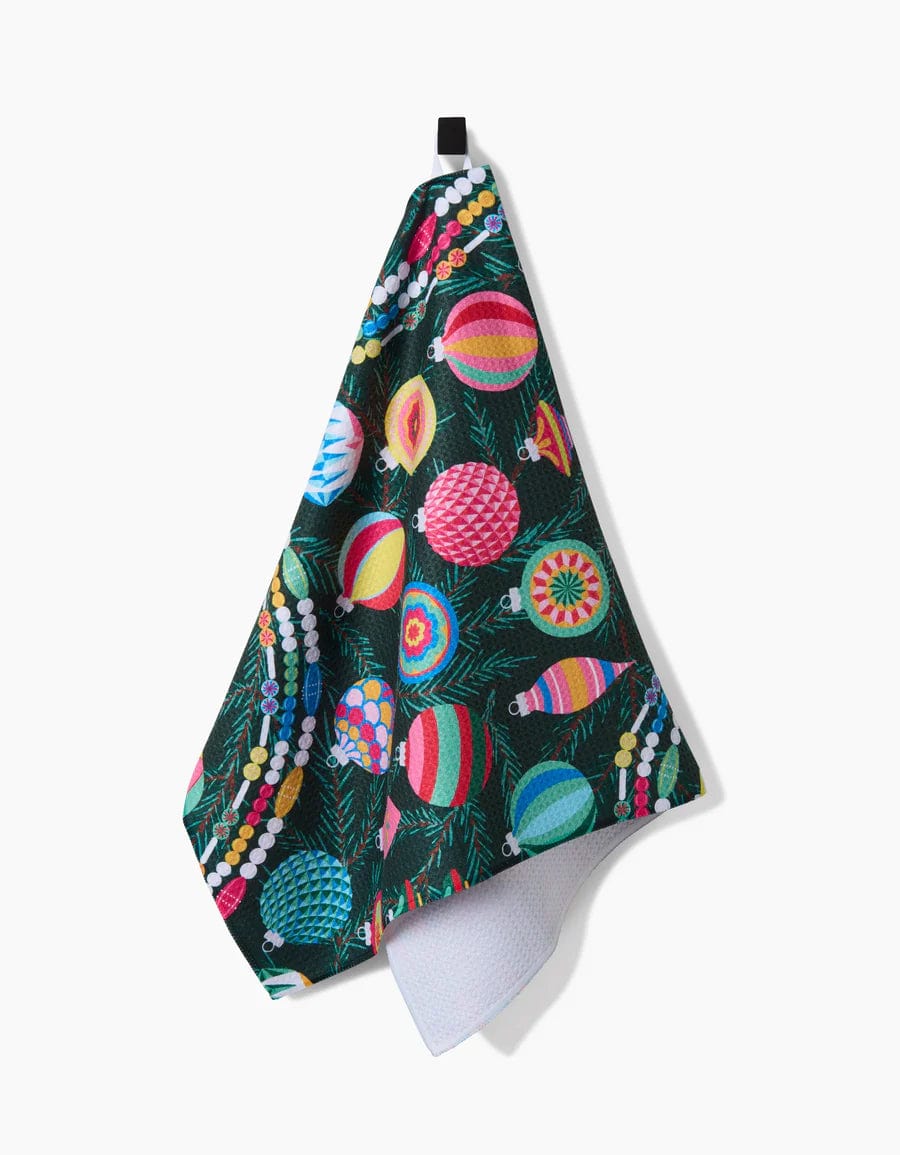 Geometry Kitchen Towels Shiny Ornaments Kitchen Tea Towel