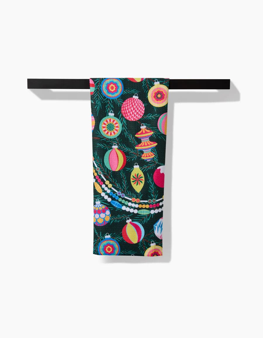 Geometry Kitchen Towels Shiny Ornaments Kitchen Tea Towel