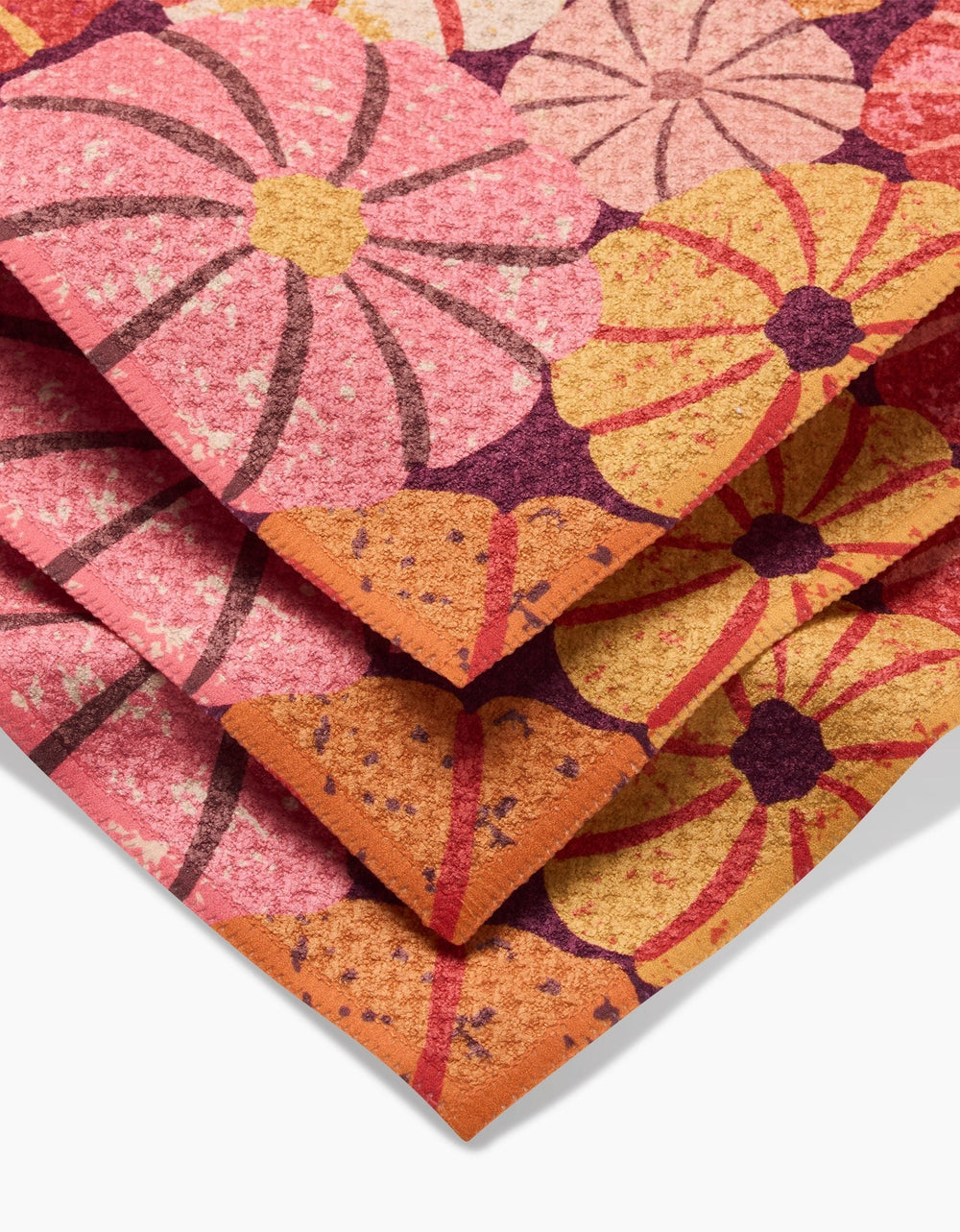 Geometry Kitchen Towels Spicy Pumpkins Dishcloth Set