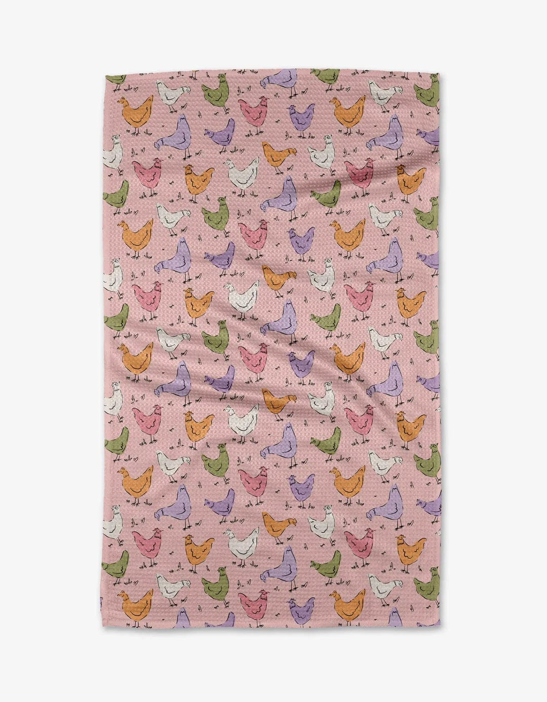 Geometry Kitchen Towels Sprng Chickens Kitchen Tea Towel