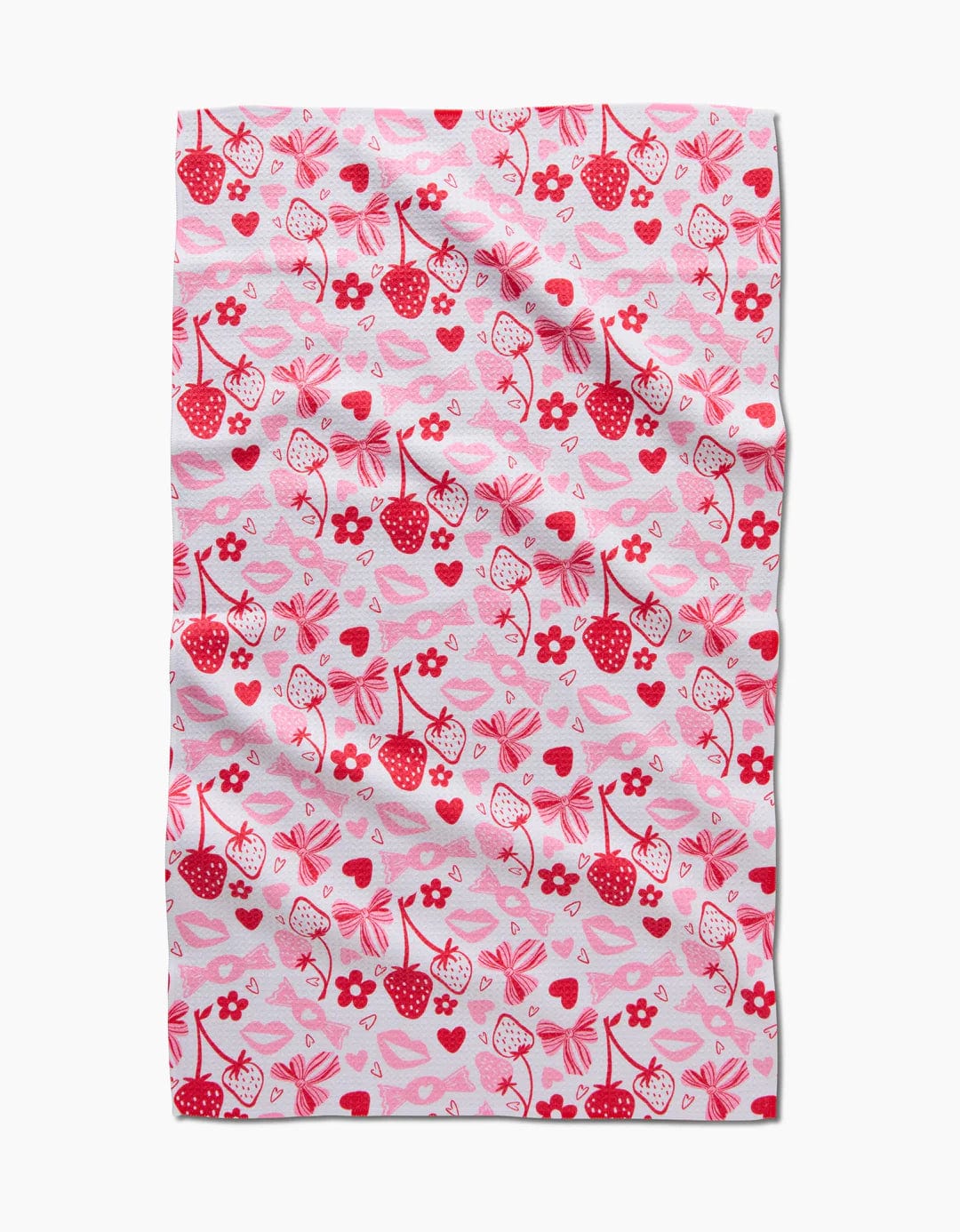 Geometry Kitchen Towels Sweet Valentine Kitchen Tea Towel