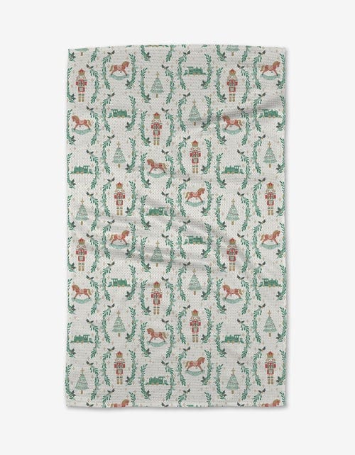 Geometry Kitchen Towels Toy Drummer Kitchen Tea Towel