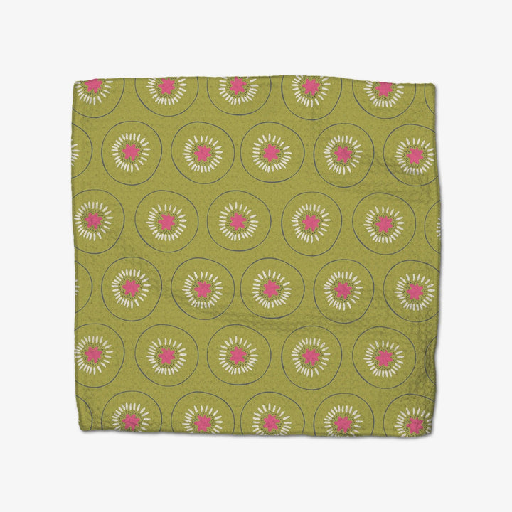 Geometry Kitchen Towels Tropical Fruit Dishcloth Set