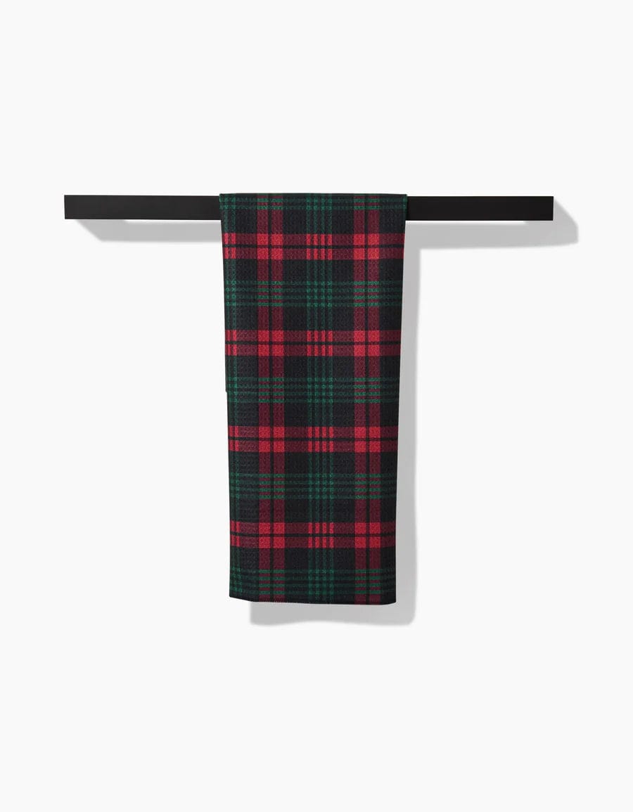 Geometry Kitchen Towels Very Merry Plaid Kitchen Tea Towel