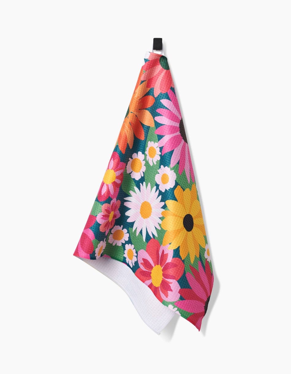 Geometry Kitchen Towels Wild Blooms Kitchen Tea Towel