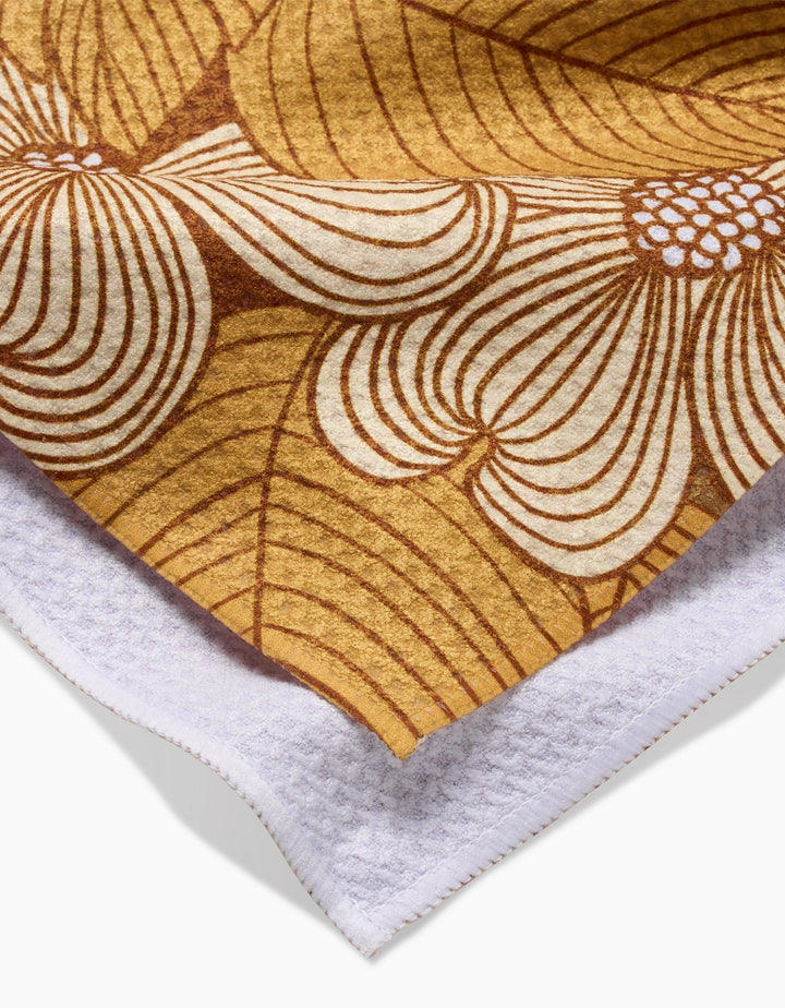 Geometry Tea Towel Dogwood Kitchen Tea Towel