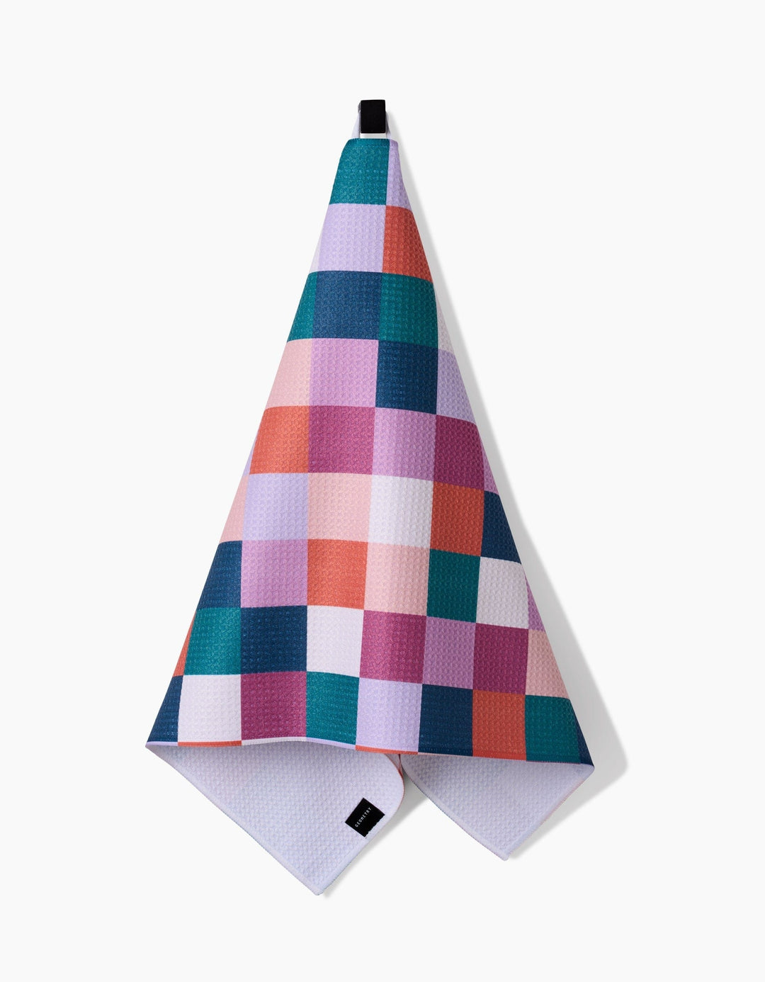 Geometry Tea Towel Fall Checkers Kitchen Tea Towel