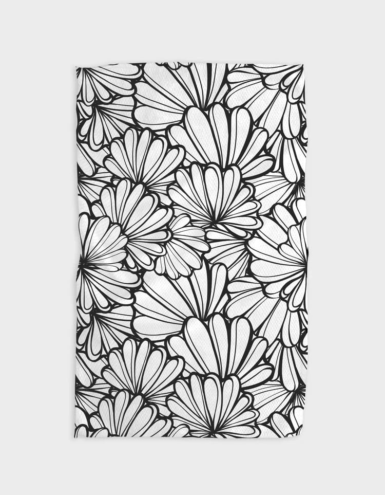 Geometry Tea Towel Fanning Kitchen Tea Towel