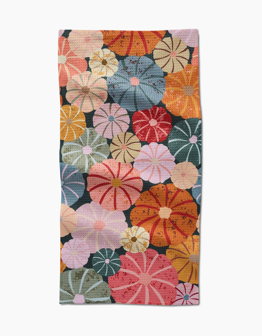 Geometry Tea Towel Gorgeous Gourds Bar Towel