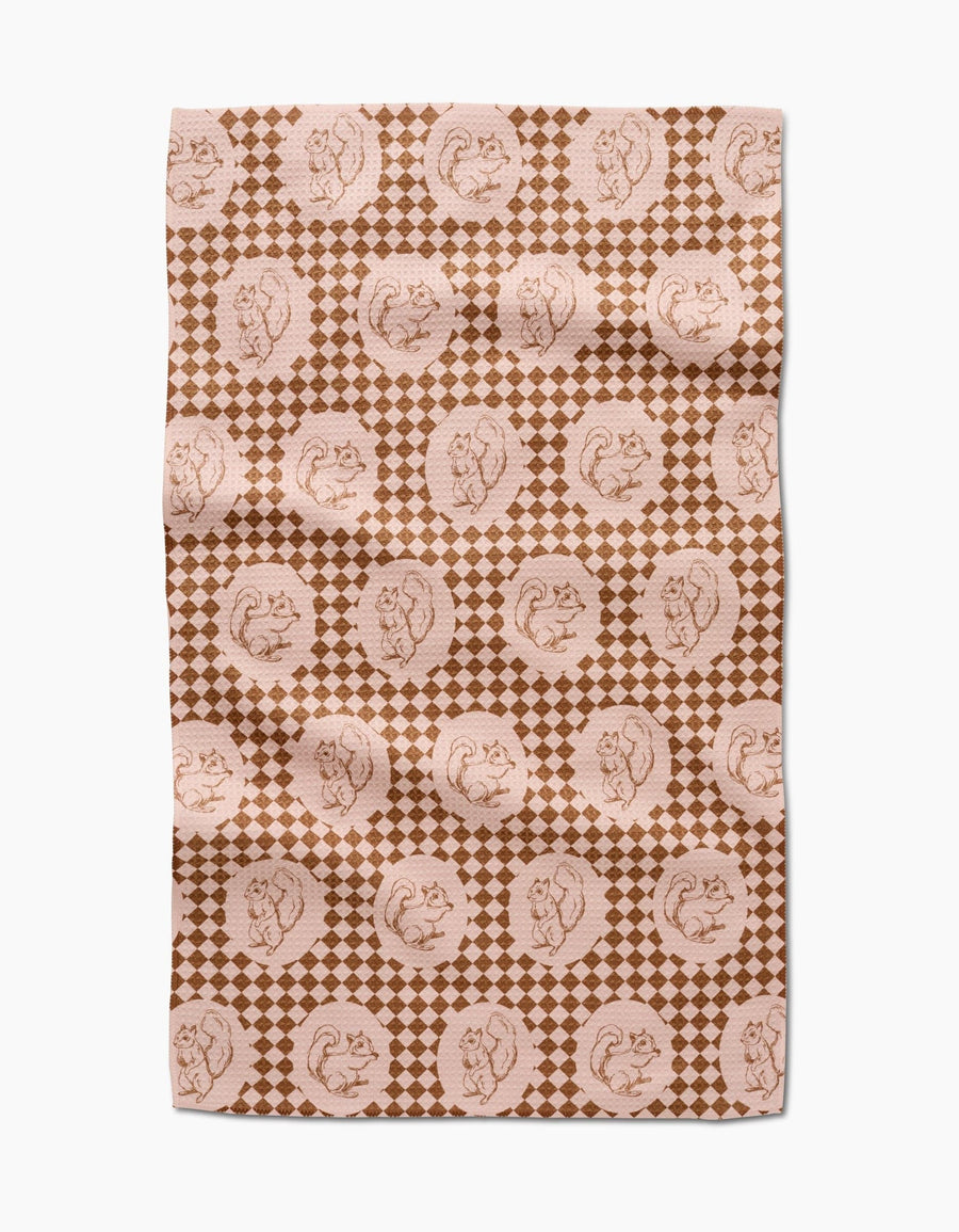 Geometry Tea Towel Nuts About You Kitchen Tea Towel