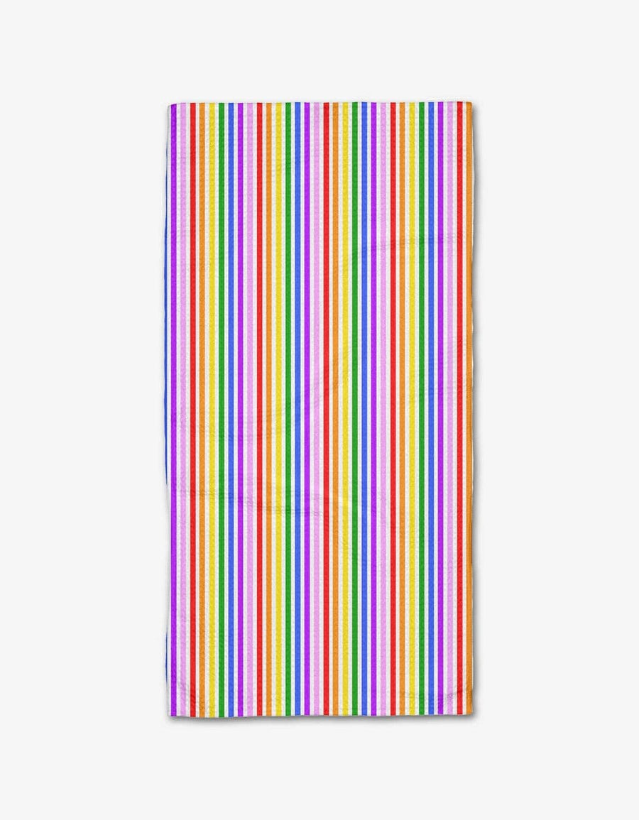 Geometry Tea Towel Rainbow Harmony Bar Towel